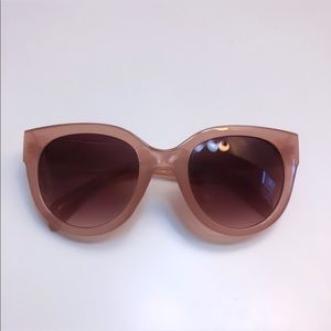 Pink Plastic Sunglasses